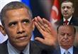 الرئيس اليمني والرئيس التركي والرئيس الأمريكي