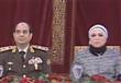 الرئيس السيسي وزوجته السيدة انتصار عامر                                                                                                                                                                 