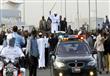 الرئيس السوداني، عمر البشير، لدى وصوله إلى الخرطوم
