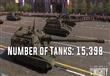 عدد دبابات الجيش الروسي 15.398 دبابة تجعلها أكبر ق