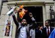 محامون يحرقون صورة وزير الداخلية (11)                                                                                                                                                                   