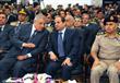 الرئيس السيسي يتوسط وزير الدفاع ورئيس الوزراء                                                                                                                                                           