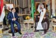 الملك عبد العزيز آل سعود والسيسي                                                                                                                                                                        