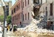 آثار انفجار القنصلية الإيطالية                                                                                                                                                                          