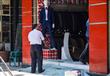 تحطم واجهات المحلات جراء انفجار القنصلية الإيطالية                                                                                                                                                      