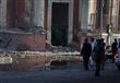 اثار تفجير القنصلية الإيطالية