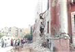 موقع حادث الانفجار أمام القنصلية الإيطالية