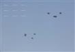 عرض جوي لطائرات إف 16 في سماء القاهرة                                                                                                                                                                   
