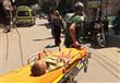  نقل طفل بـ كيس دم من مستشفى بني سويف في الشارع