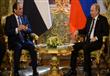 الرئيس الروسي فلاديمير بوتين والرئيس المصري عبد ال