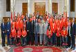 السيسي يستقبل أبطال مصر الفائزين بميداليات في دورات الألعاب الأوليمبية والباراليمبية (4)                                                                                                                