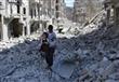 تشهد حلب غارات جوية متكررة من قبل القوات الروسية