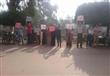 المعلمون يتظاهرون أمام إدارة أولاد صقر التعليمية