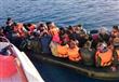 إنقاذ قارب مهاجرين
