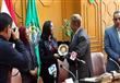 محافظ الاسماعيلية يستقبل رئيس المجلس القومي للمرأة
