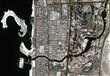 صورة من الفضاء لقناة دبي المائية                                                                                                                                                                        