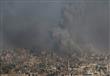ألسنة الدخان تصاعد من المناطق الشرقية من حلب، والت