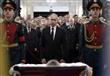 الرئيس الروسي فلاديمير بوتين يودع جثمان أندريا كار