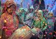 الاحتفال المقدس في مدينة فرديفان الهندية                                                                                                                                                                