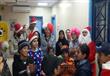 طلاب المنيا يحتفلون مع مرضى معهد الأورام بالعام ال