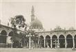 صورة من داخل ساحة المسجد النبوى عام 1916م                                                                                                                                                               