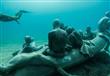 أول متحف تماثيل تحت الماء                                                                                                                                                                               