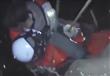 لحظة انقاذ طفل سقط في حفرة عمقها 30 متر 