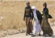 ايزيديات يهربن من تقدم مسلحي تنظيم الدولة الاسلامي