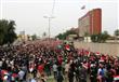 احتشد الآلاف من أنصار الزعيم الشيعي  مقتدى الصدر 
