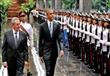 الرئيس الأمريكي باراك أوباما ونظيره الكوبي راؤول ك