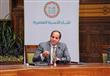 الرئيس عبدالفتاح السيسي لقاءً مع ممثلي الشعب المصر