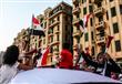 بدء توافد المواطنين على ميدان التحرير للاحتفال ارش
