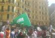 مواطنون يرفعون علم السعودية بوسط القاهرة (4)                                                                                                                                                            