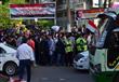توزيع عصائر على المحتفلين بعيد تحرير سيناء بالمهند