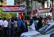 توزيع عصائر على المحتفلين بعيد تحرير سيناء بالمهندسين (2)                                                                                                                                               