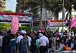 توزيع عصائر على المحتفلين بعيد تحرير سيناء بالمهندسين (5)                                                                                                                                               