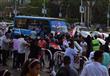 توزيع عصائر على المحتفلين بعيد تحرير سيناء بالمهندسين (14)                                                                                                                                              