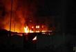 تفحم 3 أطفال في حريق بدروم بأكتوبر