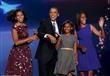 الرئيس الأمريكي باراك أوباما وعائلته