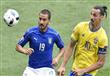 مباراة إيطاليا والسويد