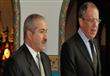 وزيرا الخارجية الروسي سيرغي لافروف والأردني ناصر ج