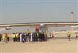 الطائرة سولار أمبالس لدى وصولها مطار القاهرة (4)