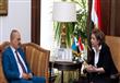 تفاصيل لقاء صفاء حجازي مع رئيس اتحاد الصحفيين العر