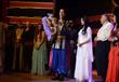 هبة مجدي ومحمد محسن يحتفلان بزفافها في المسرح القو