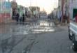 انفجار خط المياه الرئيسي يغرق شوارع الفرافرة (4)                                                                                                                                                        