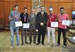 جامعة المنوفية تكرم طلاب الهندسة الفائزين في مسابق