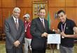 جامعة المنوفية تكرم طلاب الهندسة الفائزين في مسابقة الروبوت الدولية (4)                                                                                                                                 