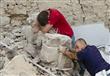 ودمر الزلزال 75 في المئة من بلدة اماتريس الأثرية