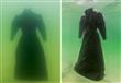 فنان يترك فستانًا في البحر الميت لمدة عامين.. ليكتشف المفاجأة!                                                                                                                                          