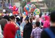 احتفالات أهالي مصر الجديدة بعد صلاة العيد